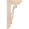 Ekena Millwork Balboa Slat Smooth Bracket w/ Offset Brace, Douglas Fir, 5 1/2"W x 14"D x 26"H BKT0604X14X26BOA06SDF - alternate 3